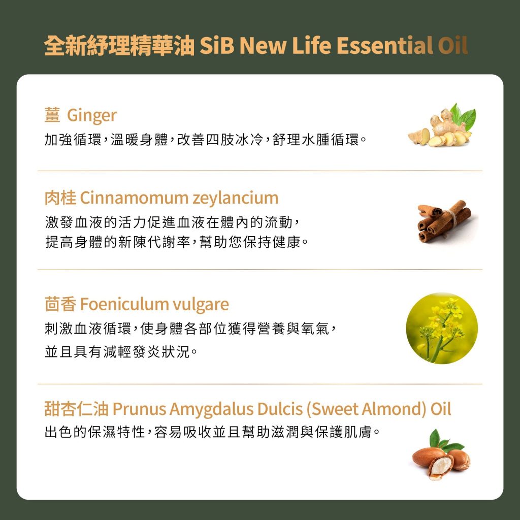 全新舒理身體精華油